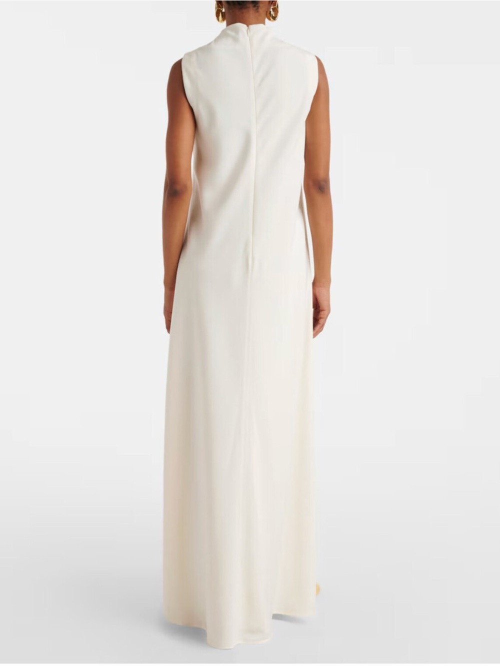 NWT Staud Araya Maxi Dress Gown size L - Picture 3 of 7